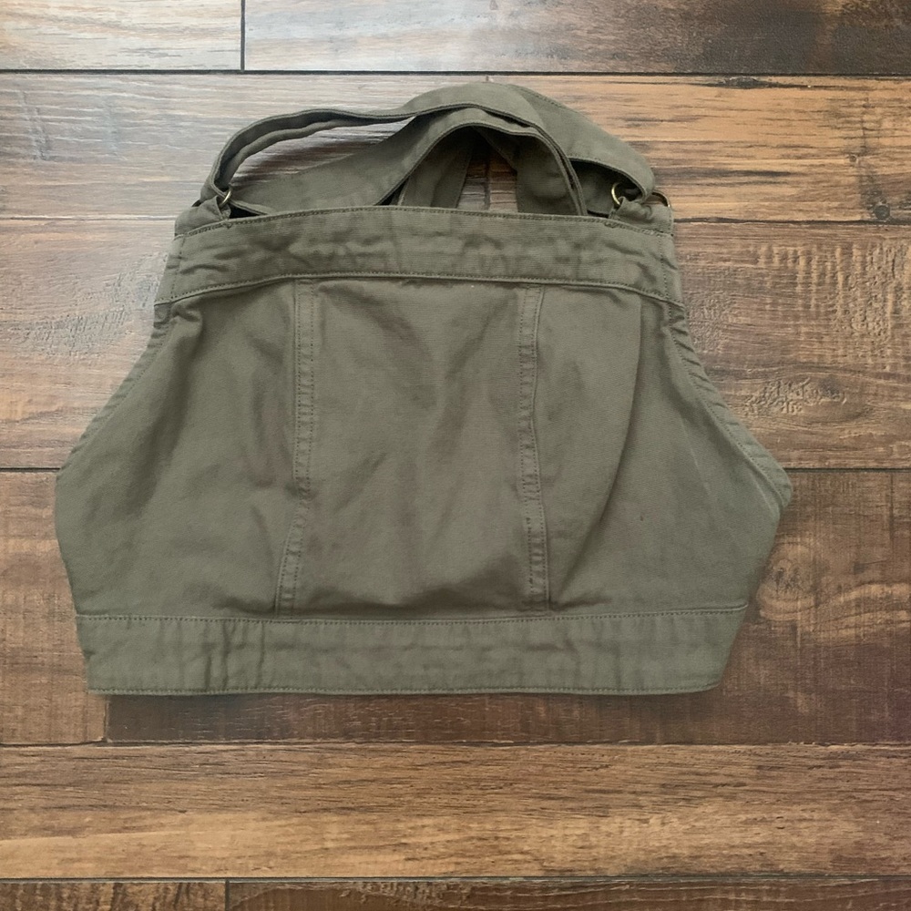 Urban outfitters overall crop top